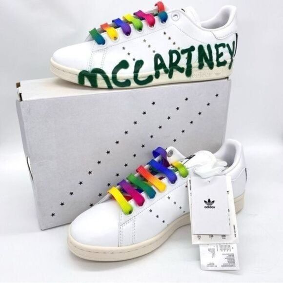 Stella Mccartney Adidas Ed Curtis Stan Smith Rainbow...
